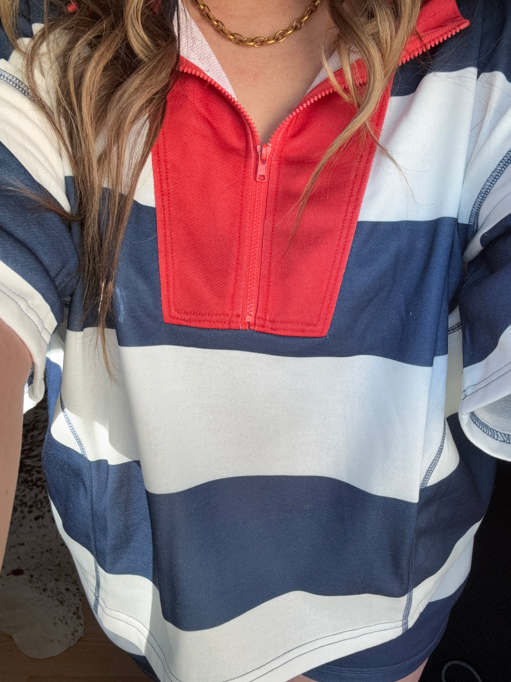 Nautical Stripe  Short Set