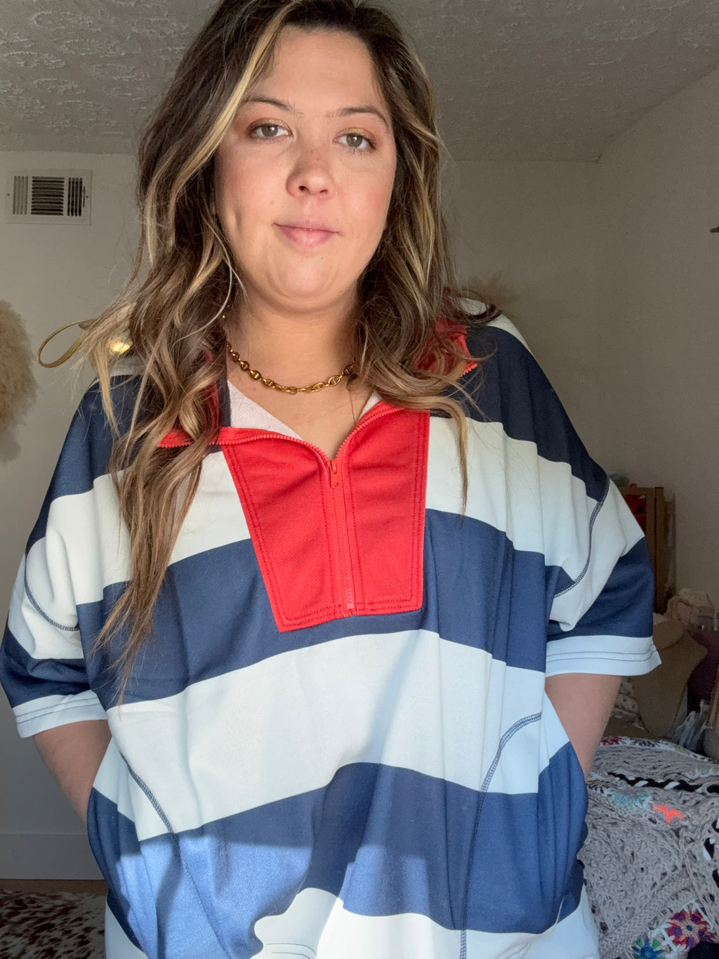 Nautical Stripe  Short Set