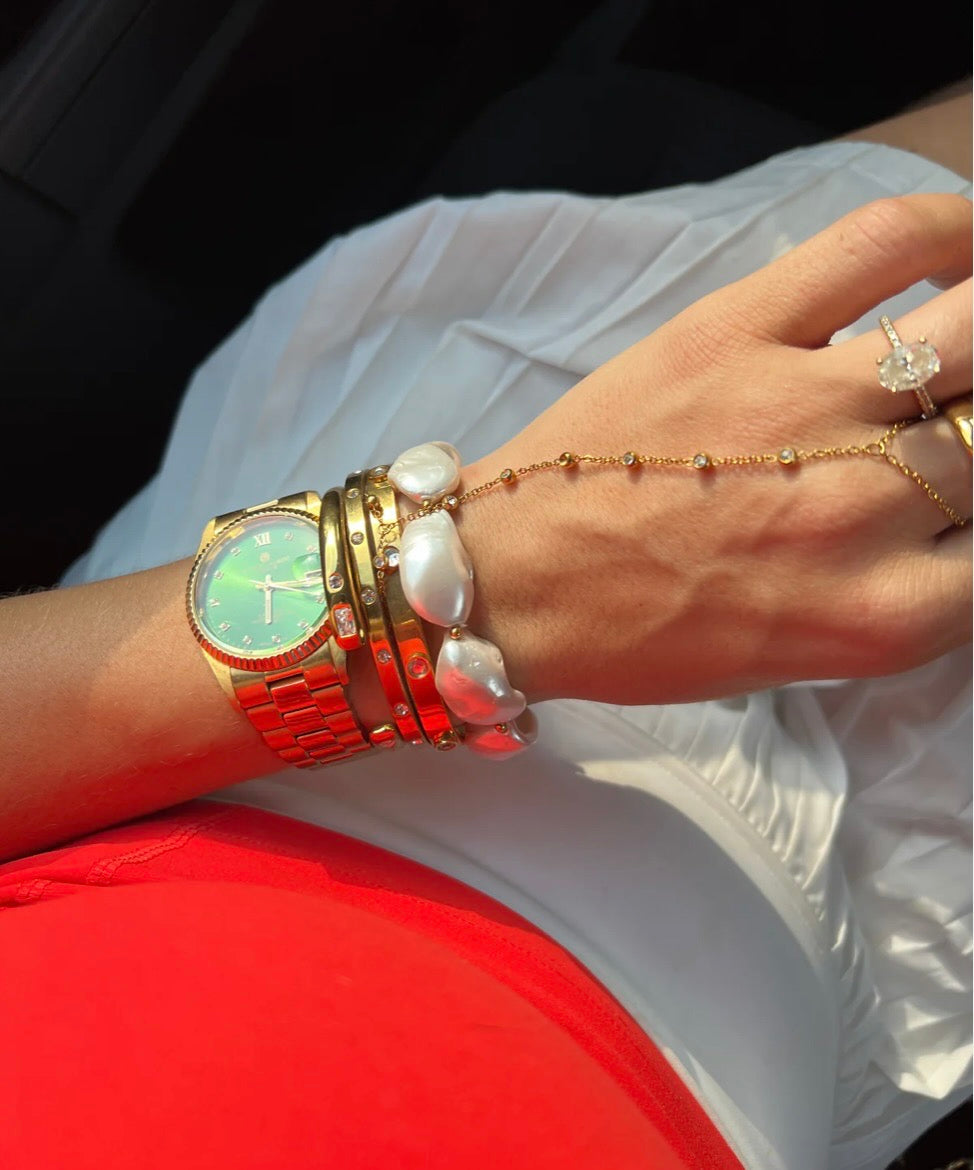 Chunky Pearl Bracelet