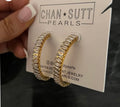 Large Diamond Hoops