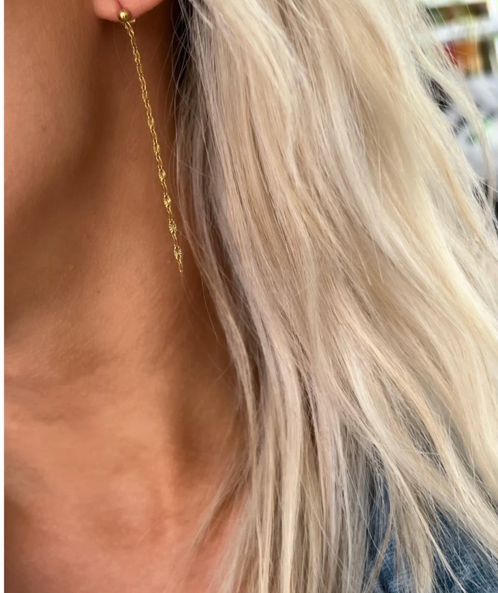 Dainty Chain Earrings