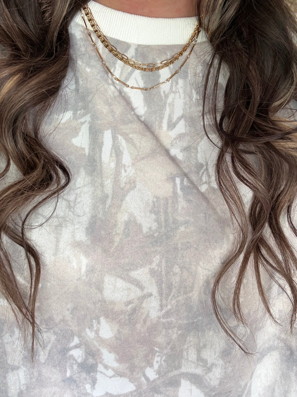 White Camo Sweat Set