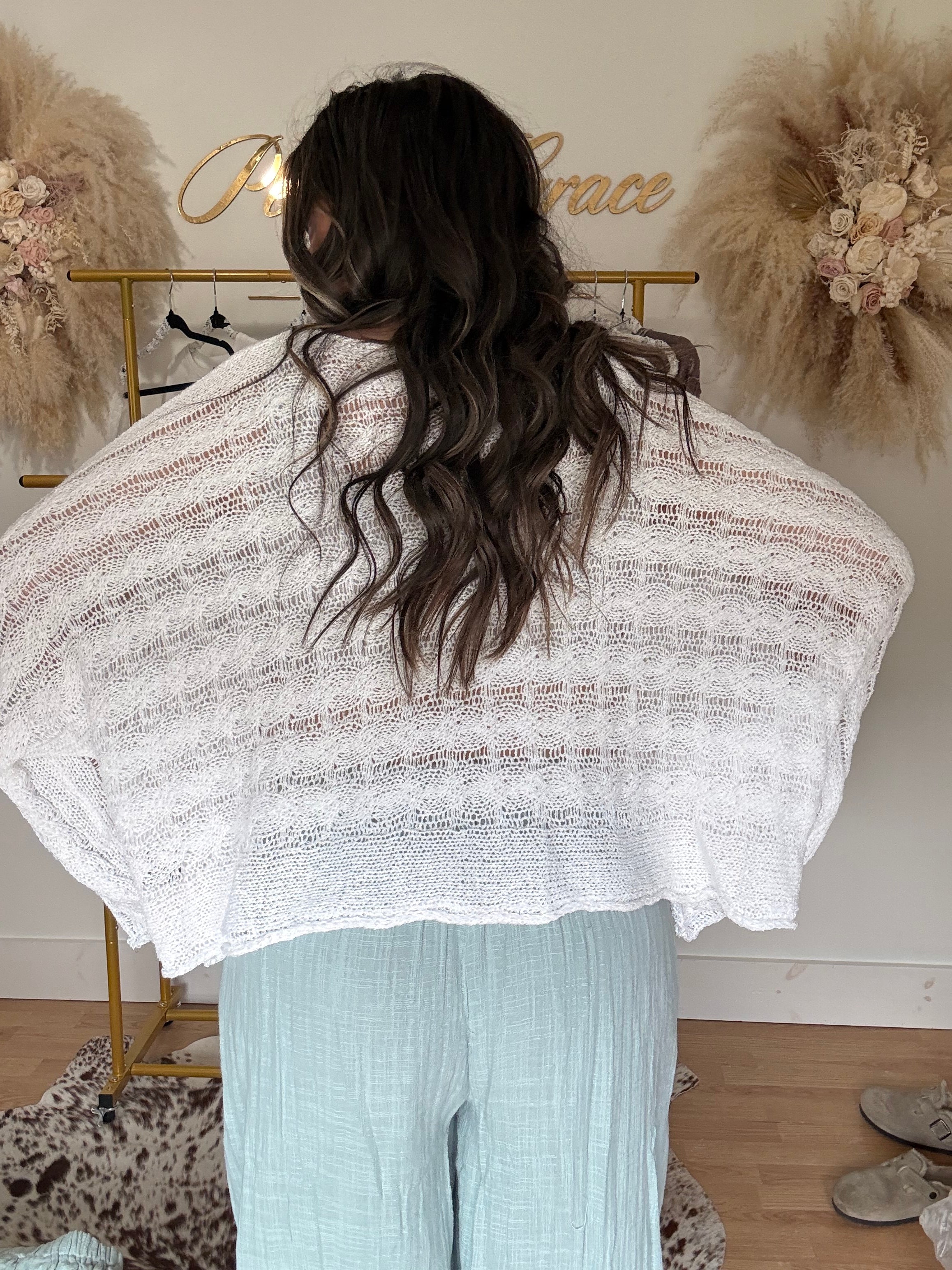 Cotton Sweater Top