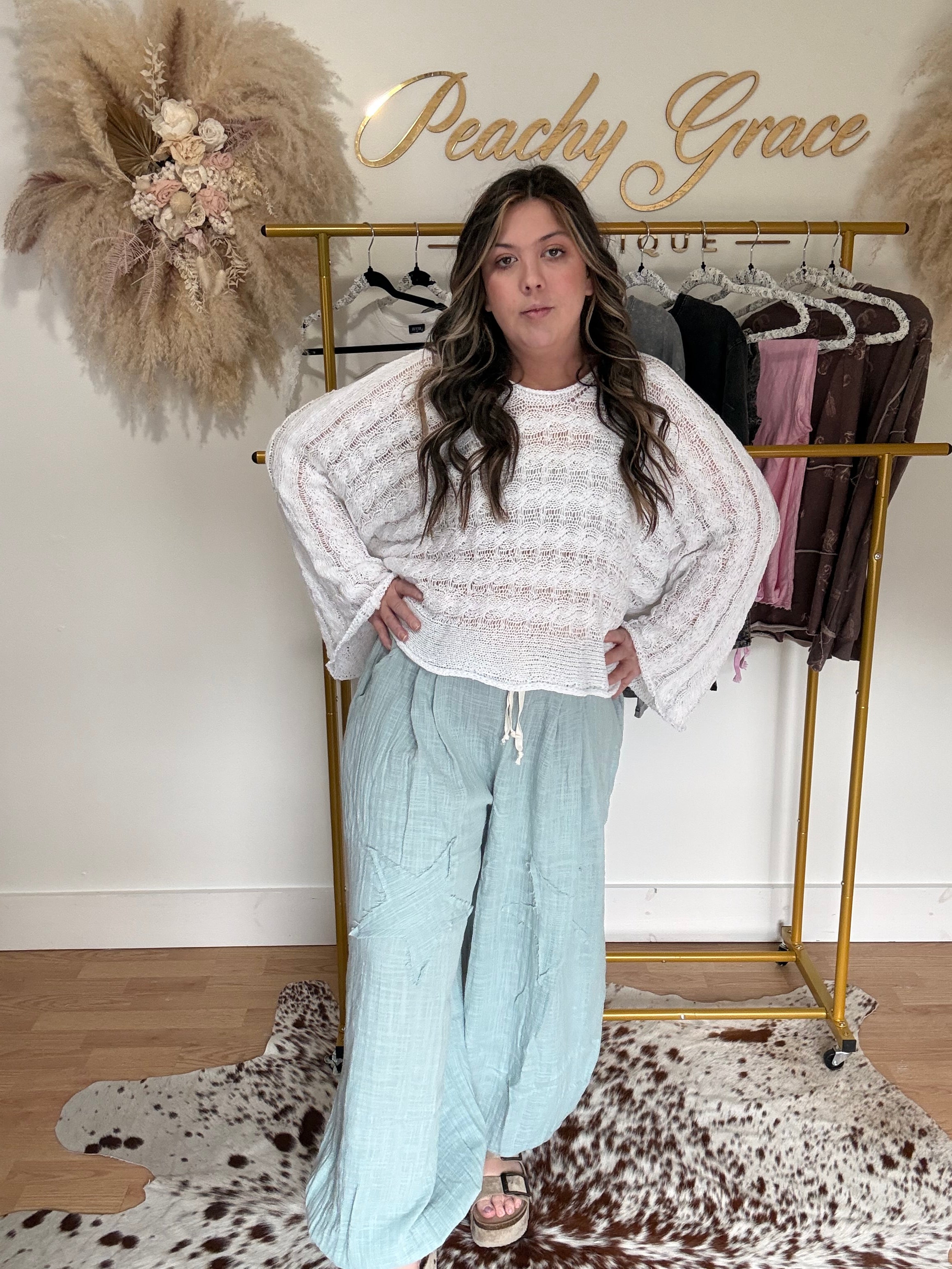 Cotton Sweater Top