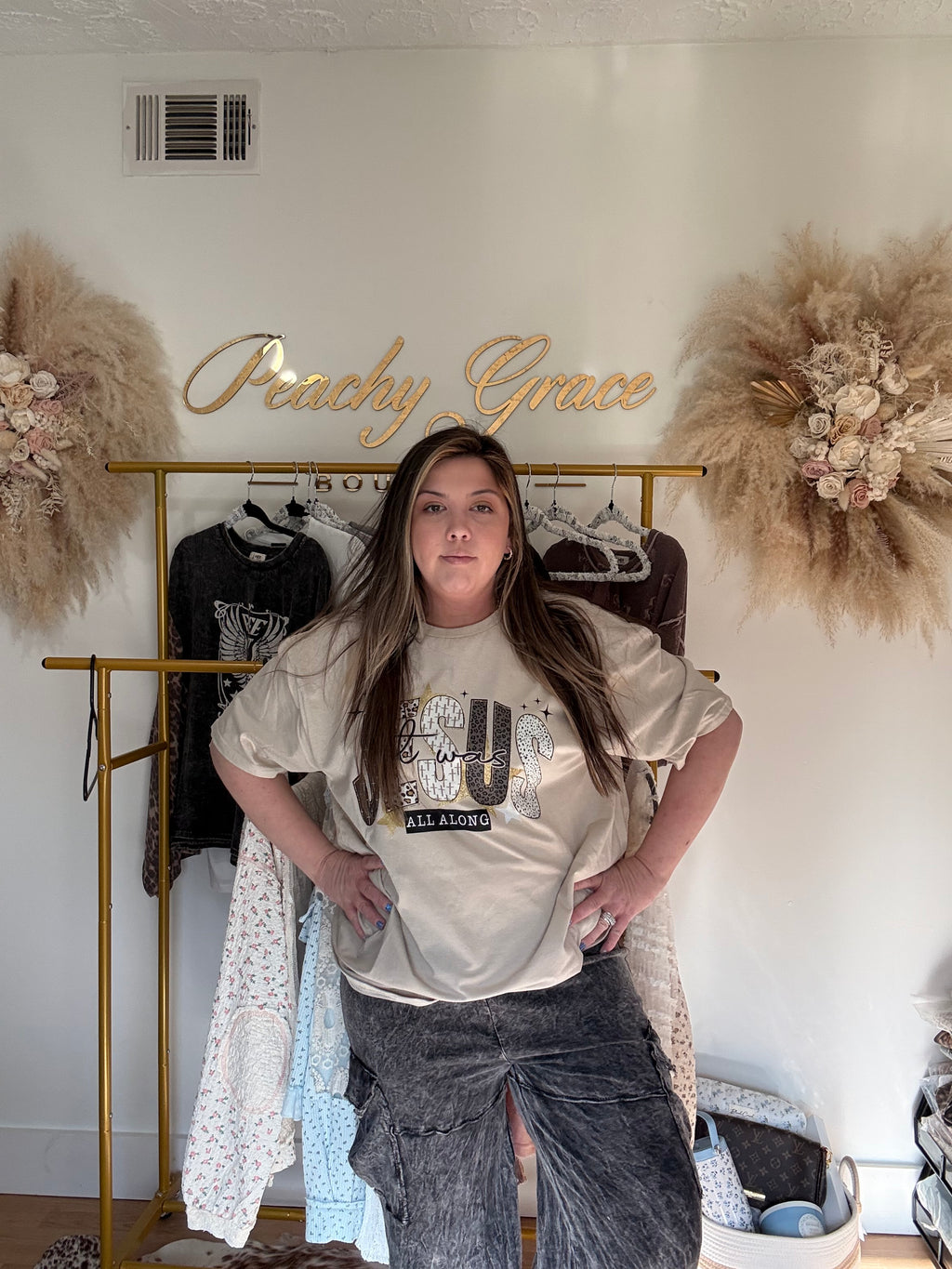 It Was Jesus All Along Graphic Tee