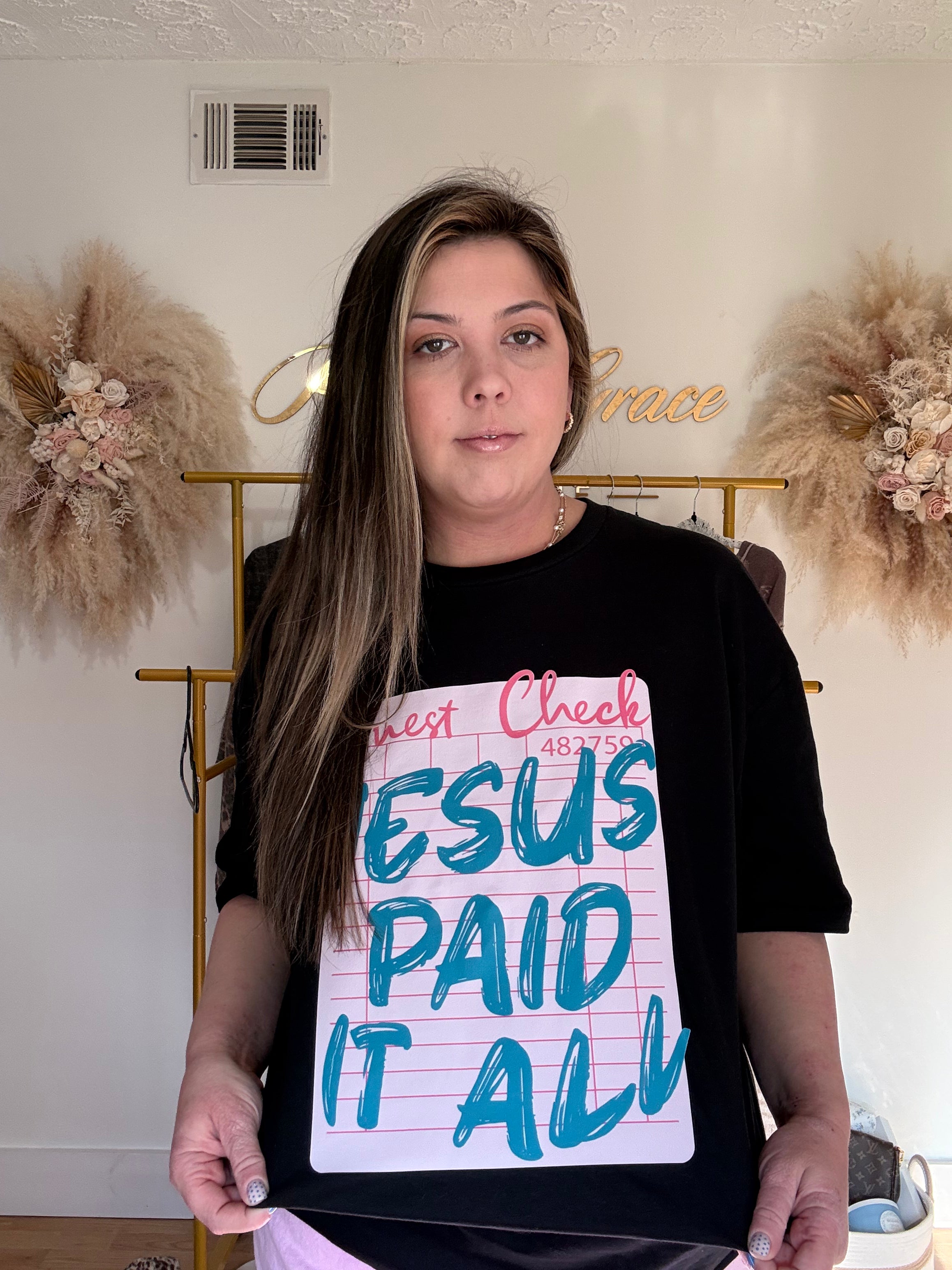 Jesus Paid It All Graphic Tee