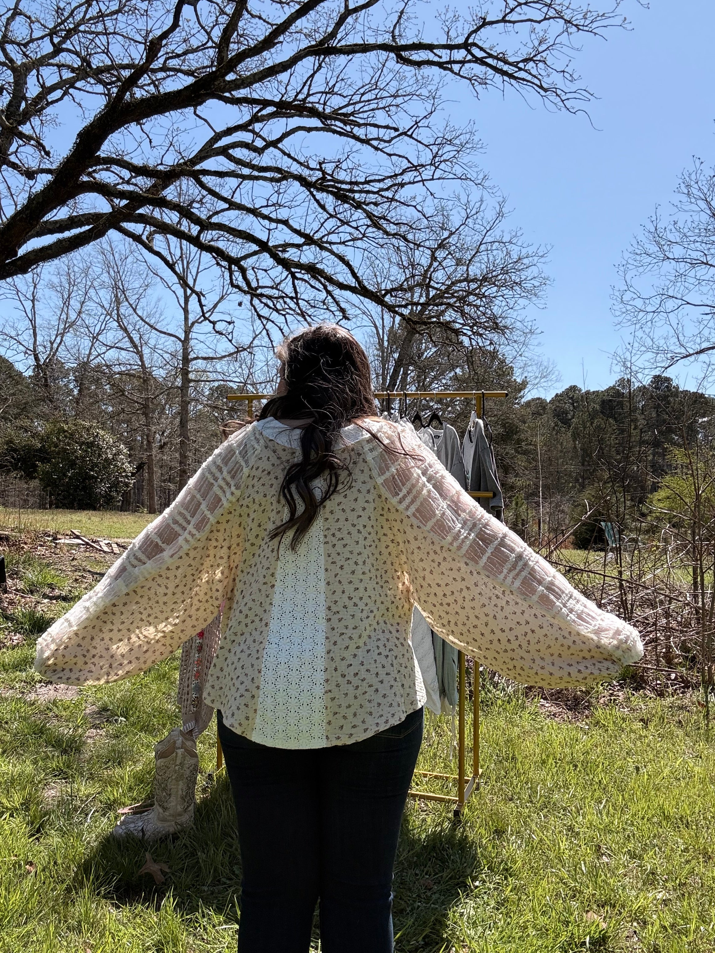 Floral Date Night Blouse