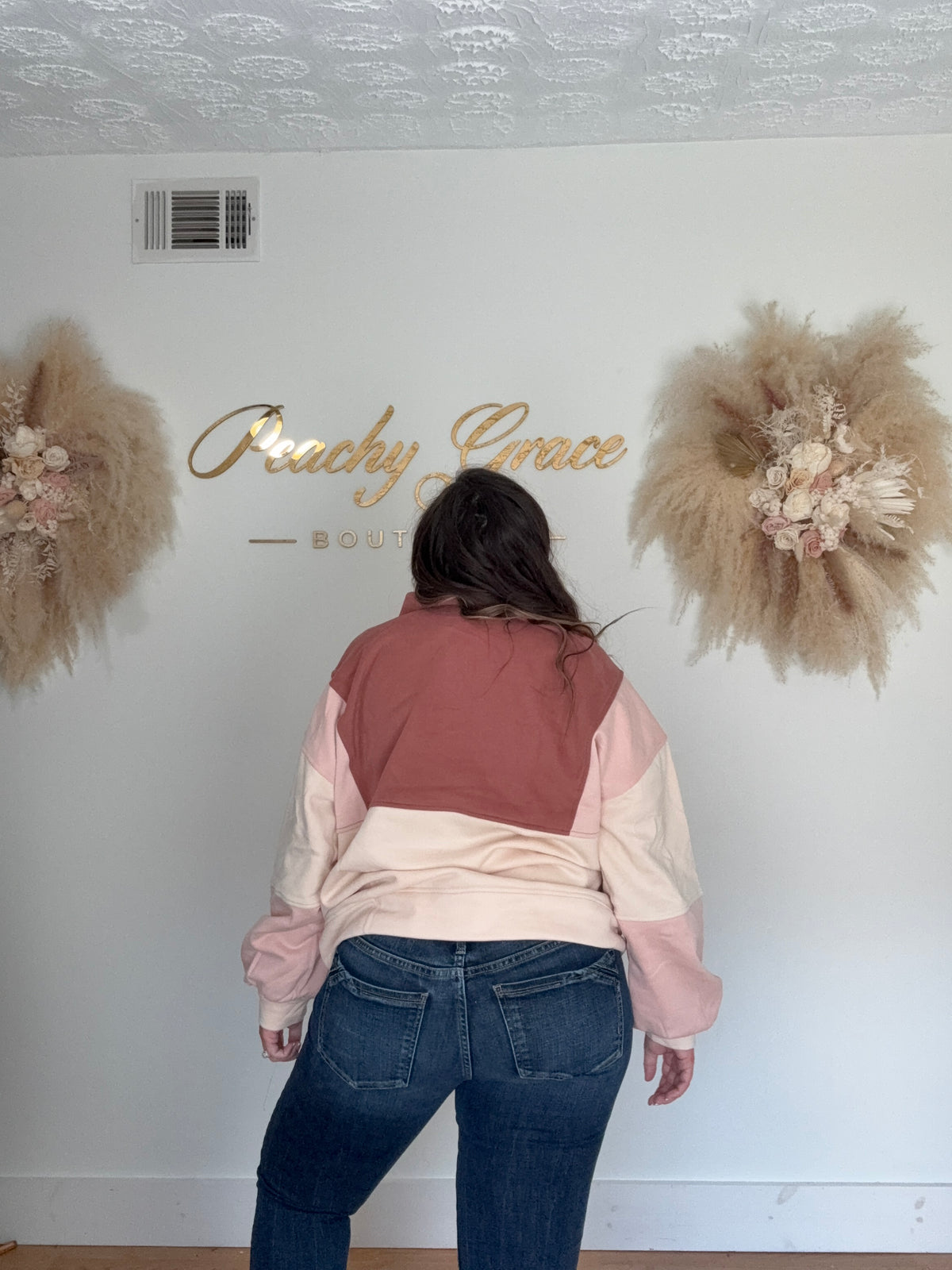 Sweet Grace Pullover - back view