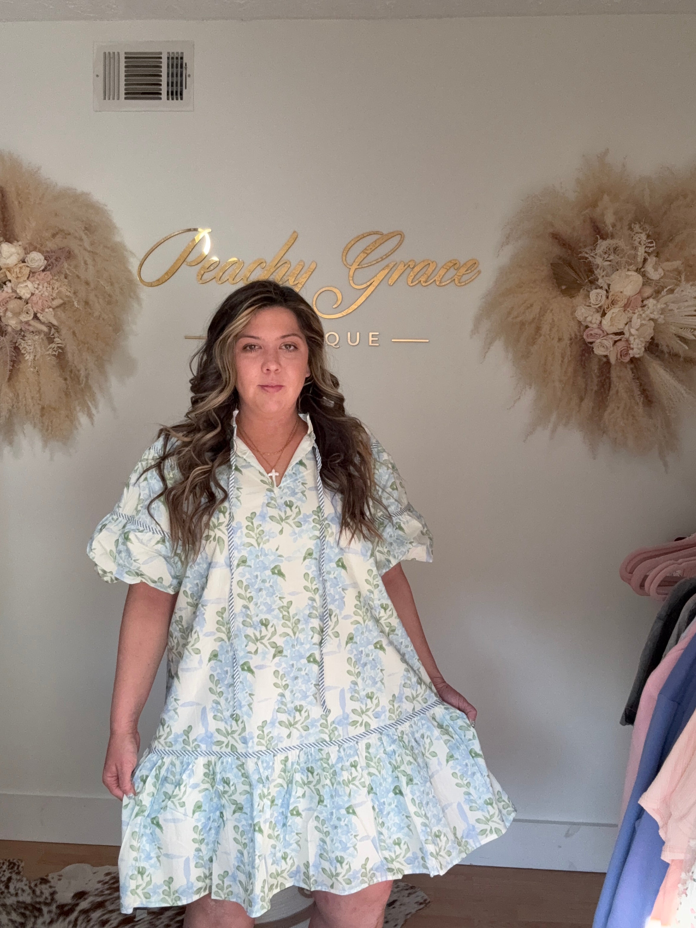 Floral Breeze Babydoll Dress