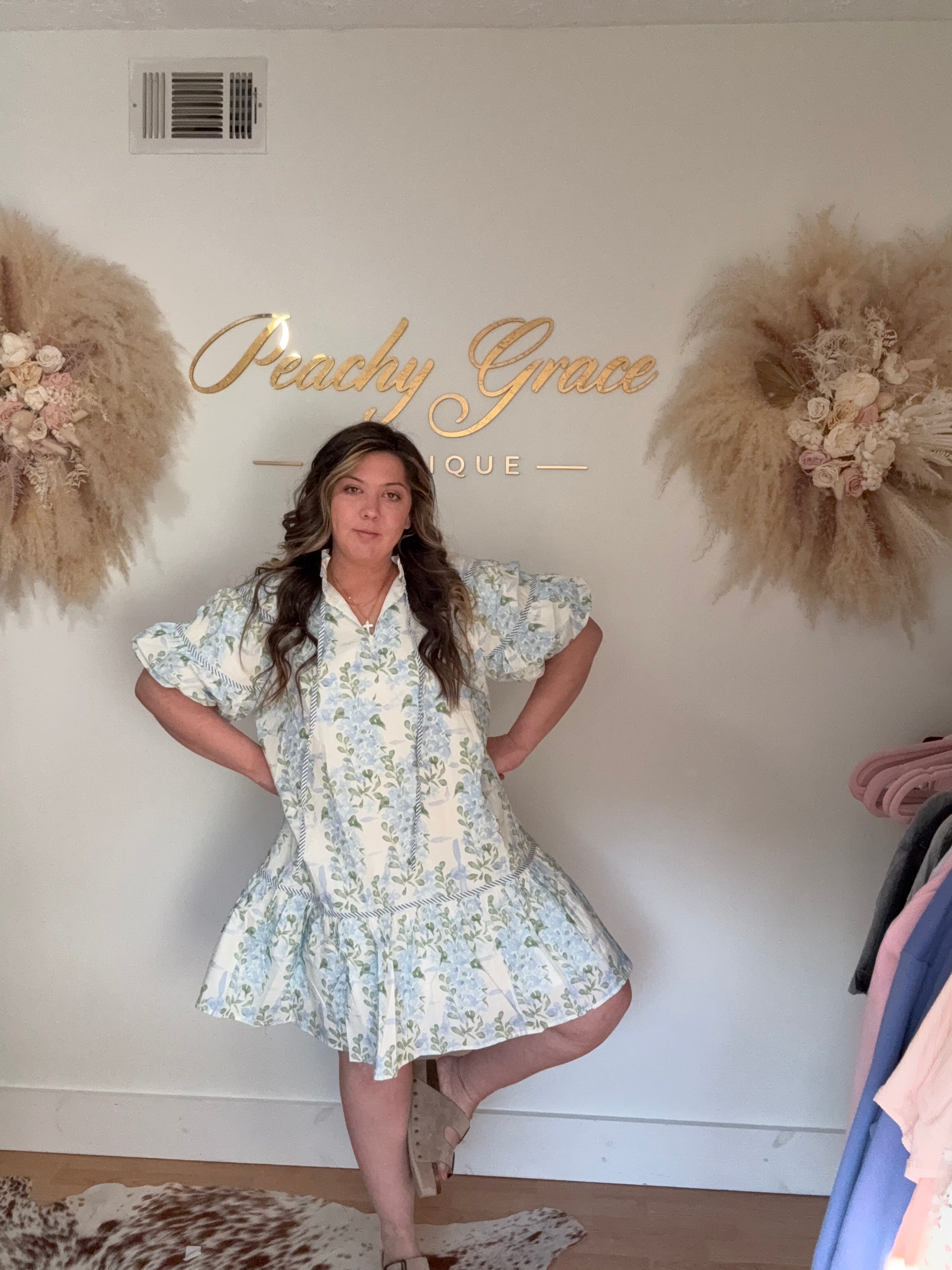 Floral Breeze Babydoll Dress