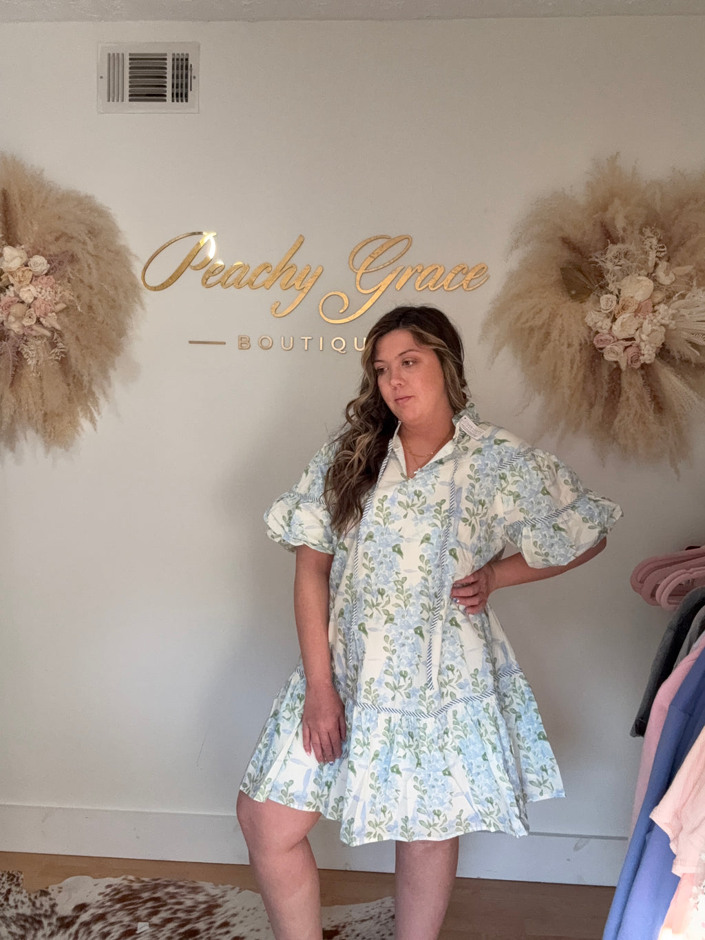 Floral Breeze Babydoll Dress