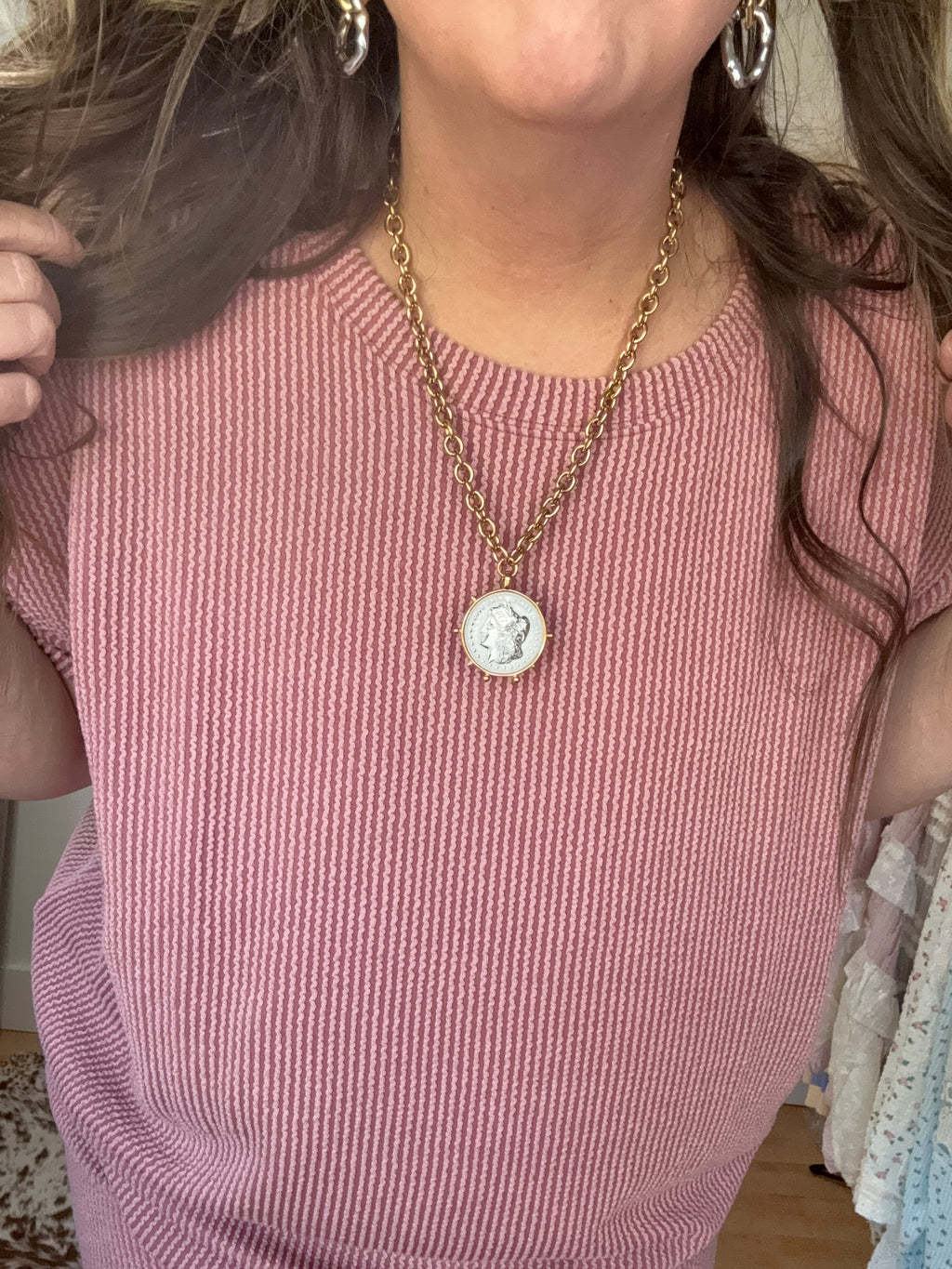 Sunday Ease Ribbed Set - Dusty Rose