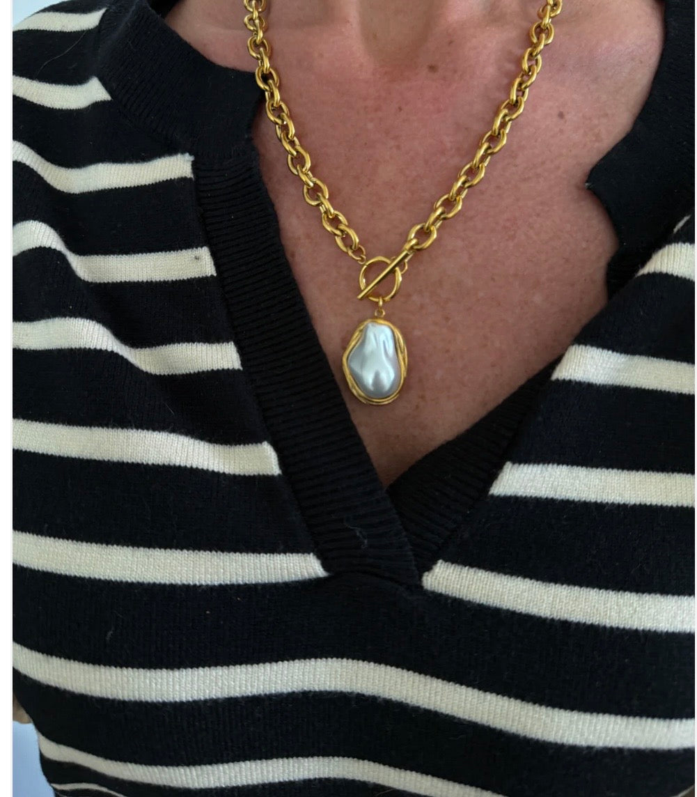 Pearl Drop Necklace
