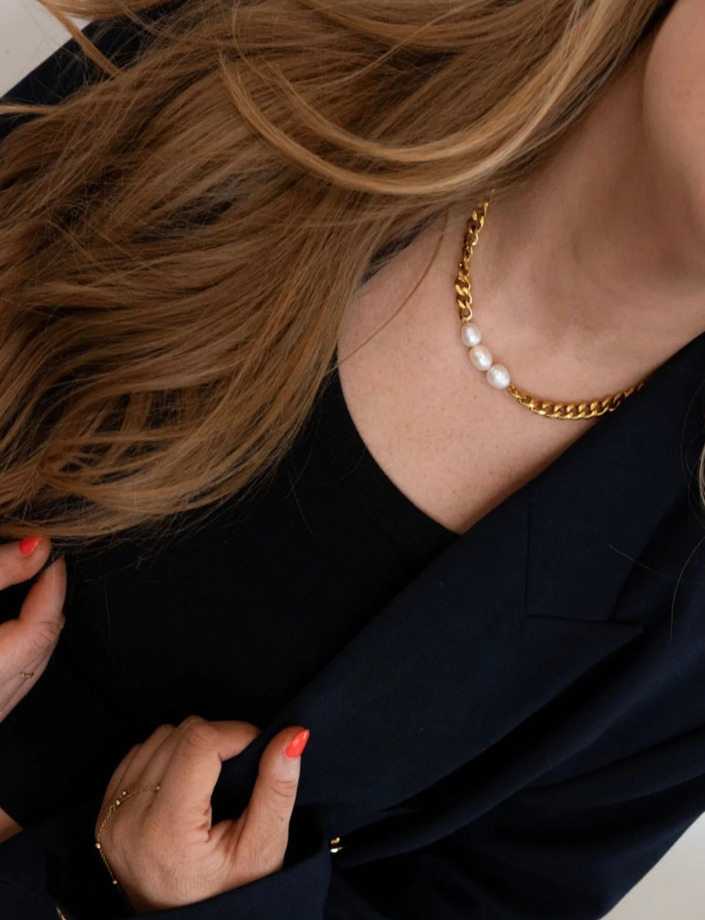 3 Pearl Necklace