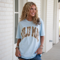 Blue Leopard Lulu Mac Tee